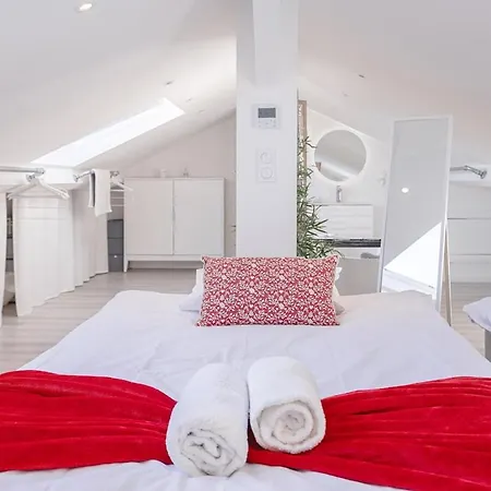 شقة Syssi - 3 Avec Salles De Bains, Spacieux, Calme, Moderne, Ideal Congres *
